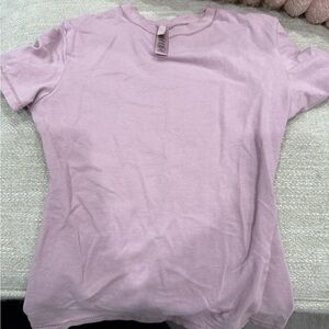 SKIMS Soft Pink Short Sleeve Tee